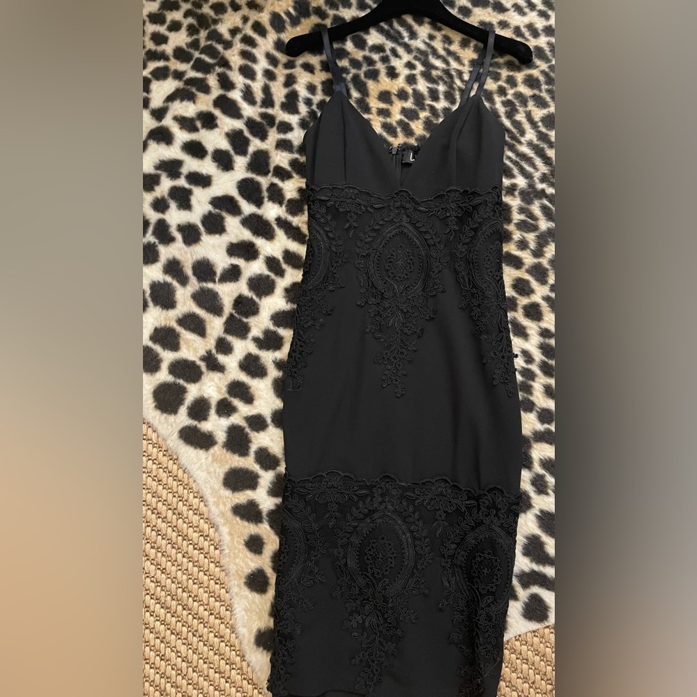 Lace Sexy Little Black Dress